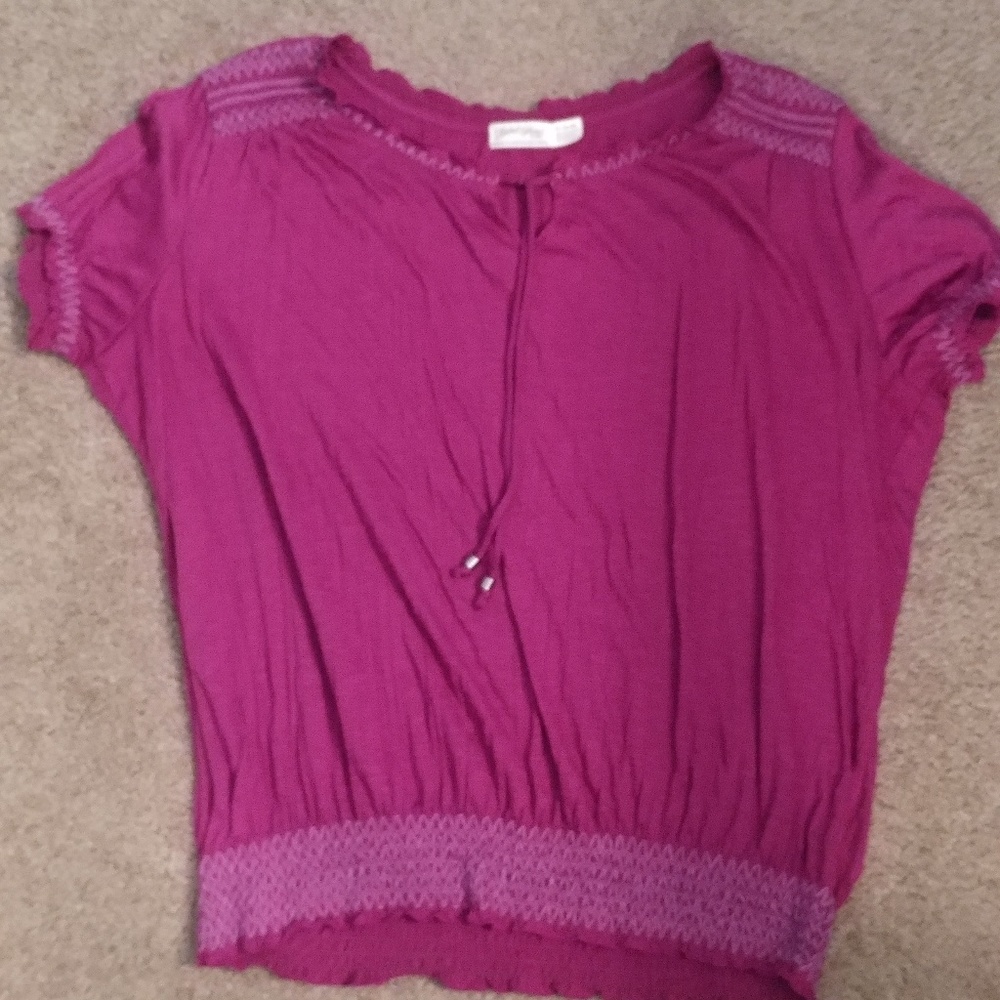 Pink top